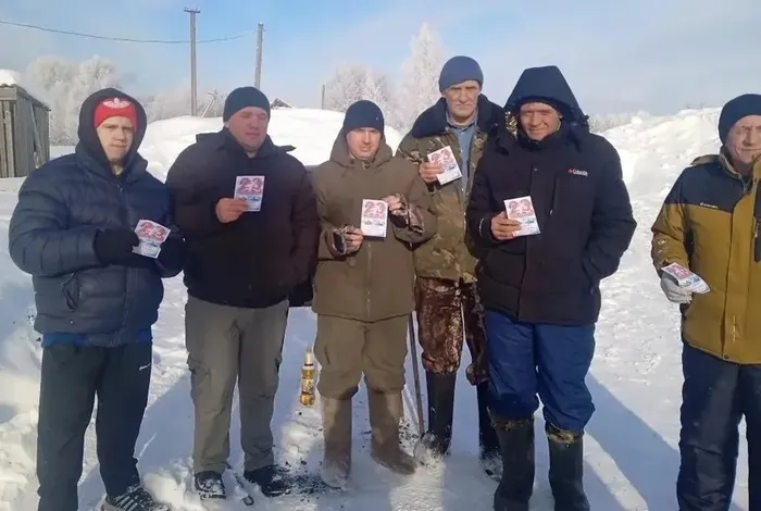 Забегаевская поселенческая библиотека уличная акция к 23 февраля