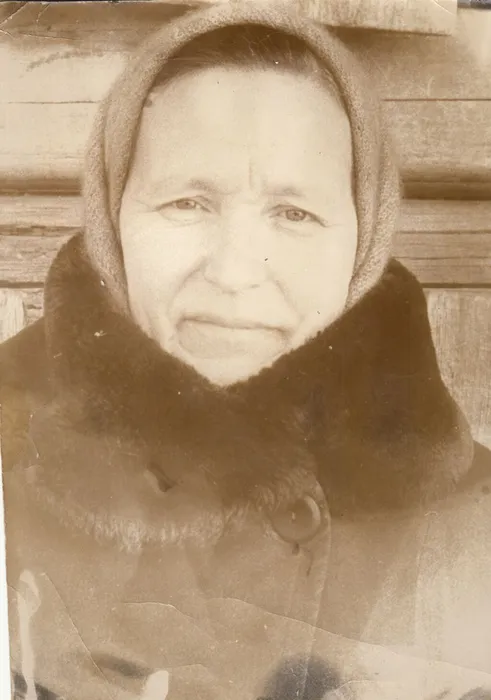 А.А. Попова. Примерно 1970-е годы.