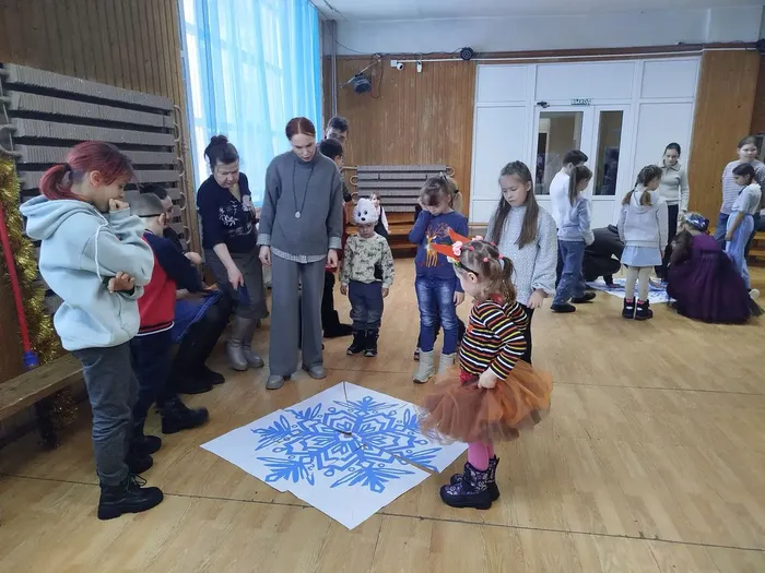 Новогодние весёлые старты с Детской библиотекой (16)