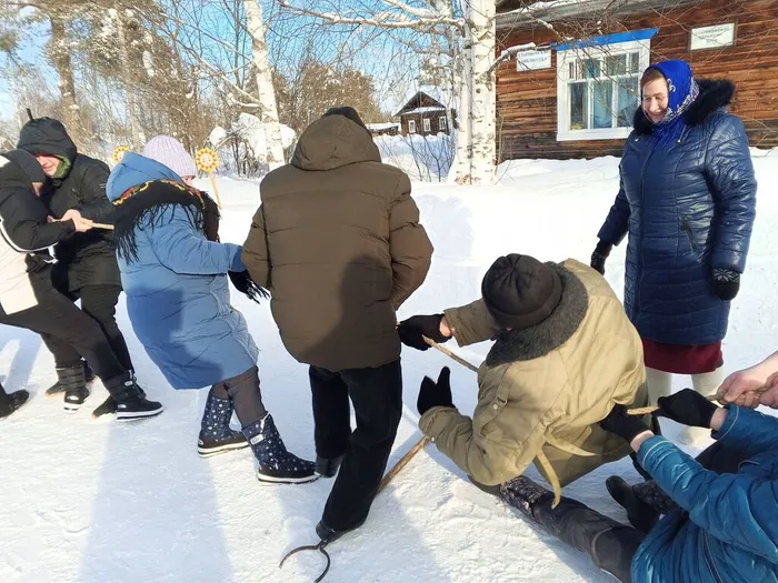 Стариковская поселенческая библиотека Стариковский сельский клуб. Фольклорные гуляния «Зиму провожаем, весну встречаем». (3)