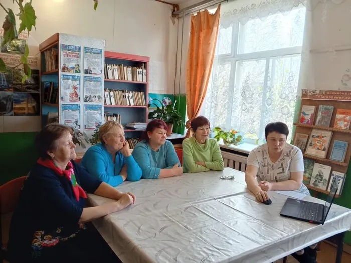Новинская сельская библиотека. Своя игра. 80 лет Великой Победы