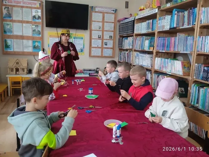 Детская библиотека. День защиты детей.