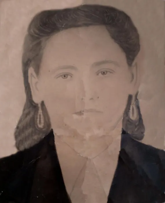 Е.П. Сидорова. Примерно1940-е годы.