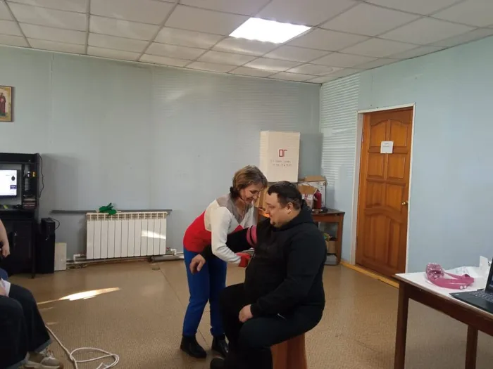 Оказание первой помощи в организациях Октябрьского округа (5)