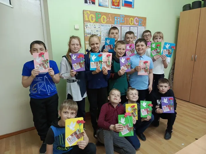 С Днём Победы! - мастер - класс в ДБ (1)