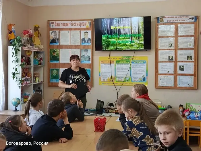 Детская библиотека. Экологическая игра «Звуки природы