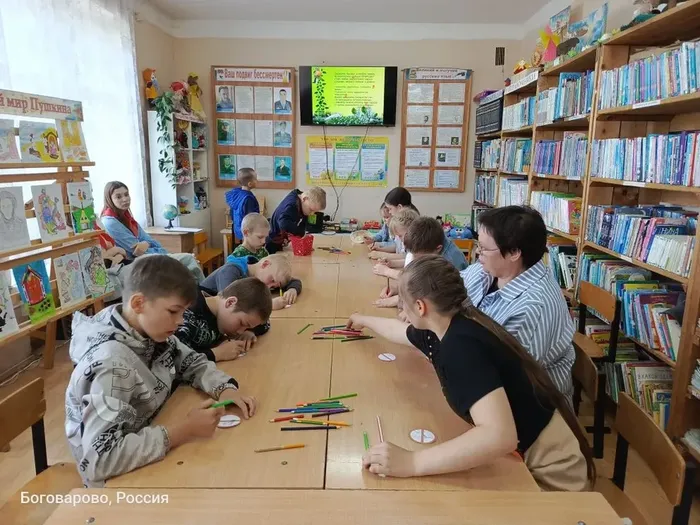 Детская библиотека. Экологическая игра «Звуки природы