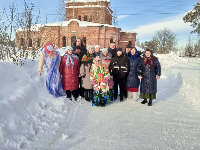 Стариковская поселенческая библиотека Стариковский сельский клуб. Фольклорные гуляния «Зиму провожаем, весну встречаем». (2)