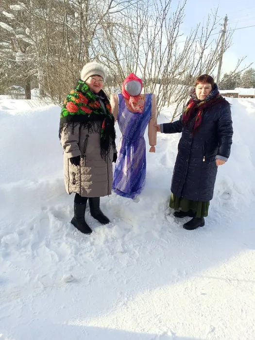 Стариковская поселенческая библиотека Стариковский сельский клуб. Фольклорные гуляния «Зиму провожаем, весну встречаем» (1)