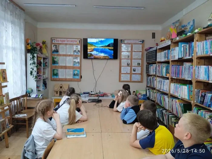 Детская библиотека. Дню заповедников посвящалось. (2)