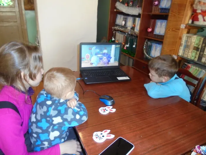 показ мультфильмов