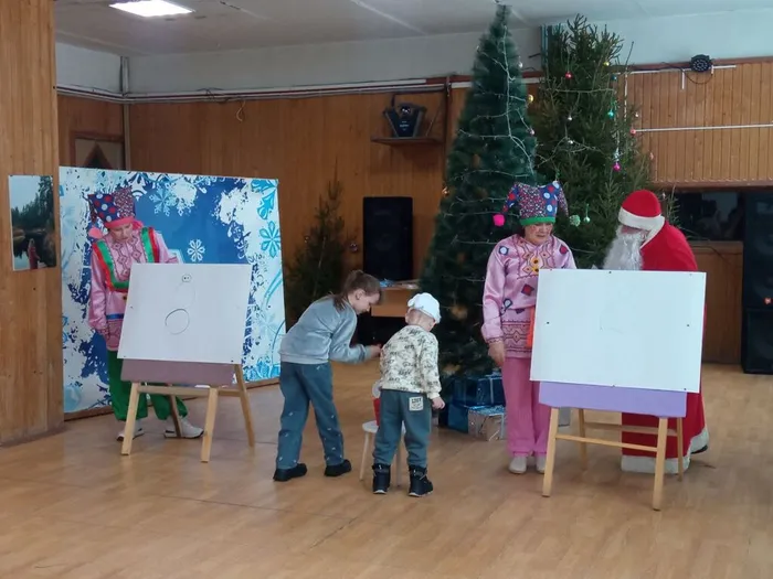 Новогодние весёлые старты с Детской библиотекой (9)