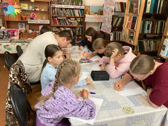 Власовская поселенческая библиотека. РВО «Фантазеры».