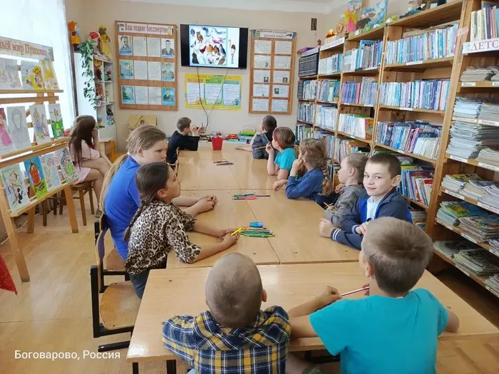 Детская библиотека. Экологическая игра «Звуки природы