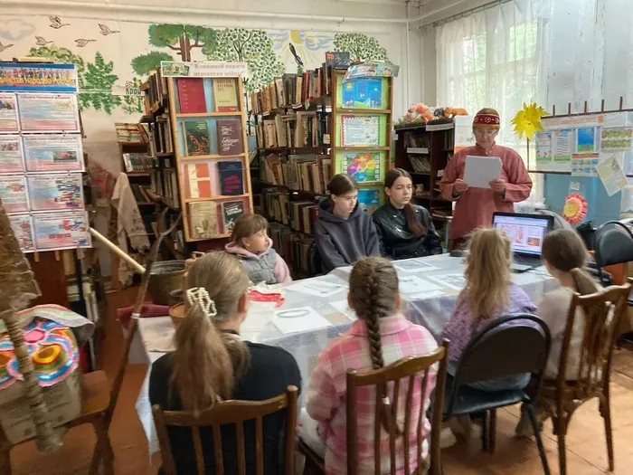 Власовская поселенческая библиотека. РВО «Фантазеры».