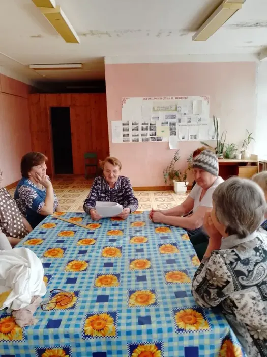 Забегаевская поселенческая библиотека. Час здоровья.