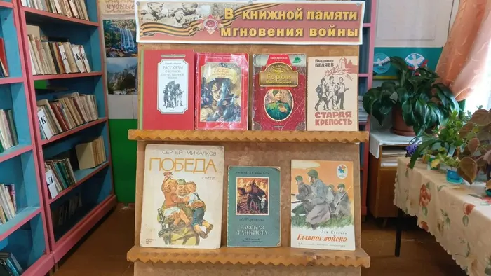 В книгах - память о войне. Новинская (2)