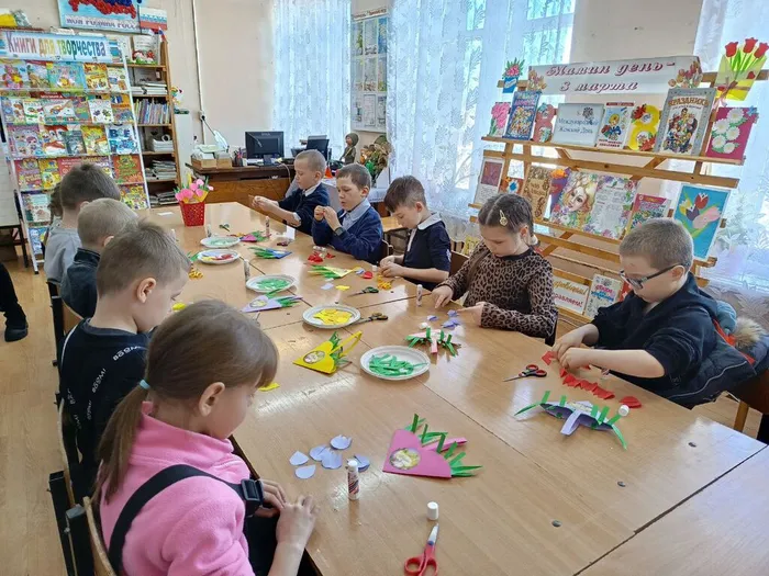 Мастер - класс к 8 марта в ДБ (2)